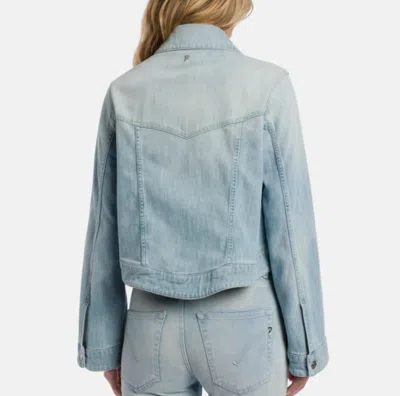 Dondup Denim Stretch Regular Jacket In Blue