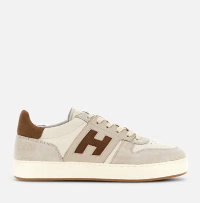 Hogan H-tv Sneakers In White