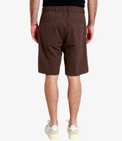 Herno Shorts Brown In Brown
