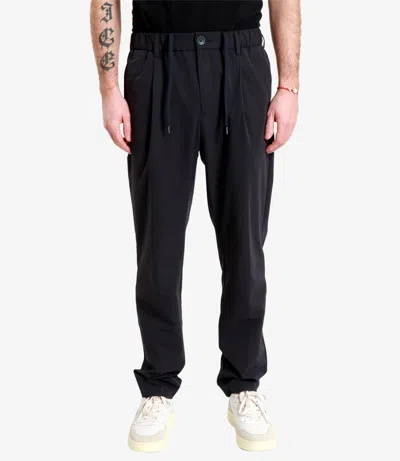 Herno Trousers Blue In Blue
