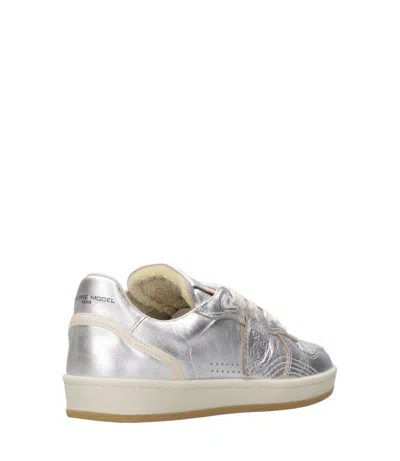 Philippe Model Sneakers Silver In Silver