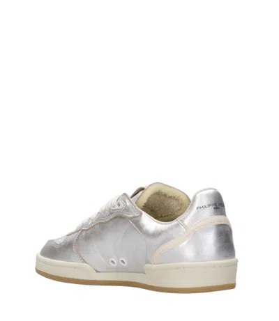 Philippe Model Sneakers Silver In Silver