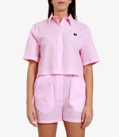 Msgm Shirts In Pink