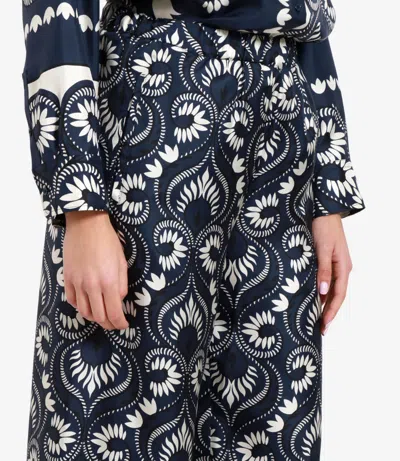 Max Mara Weekend Trousers Blue In Blue