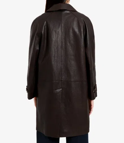Max Mara Weekend Coats Brown In Brown