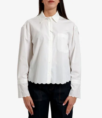 Max Mara Weekend Shirts In White