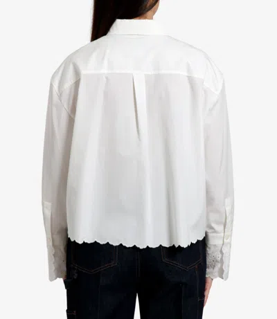 Max Mara Weekend Shirts In White