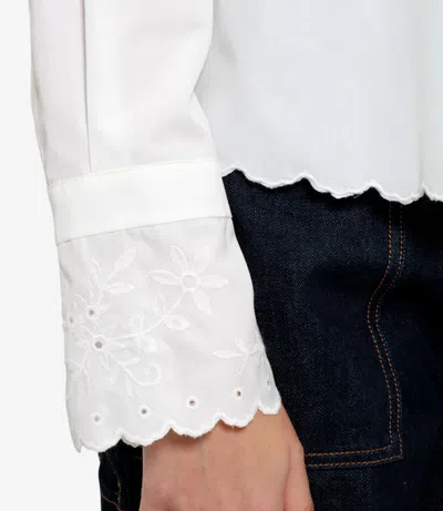 Max Mara Weekend Shirts In White