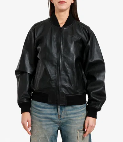 Diesel Coats Black In Black