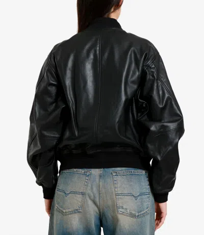 Diesel Coats Black In Black