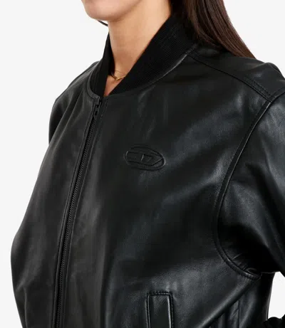 Diesel Coats Black In Black