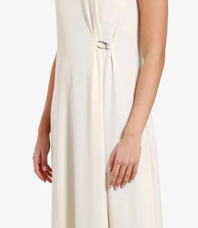 Herno Dresses Ivory In Neutral