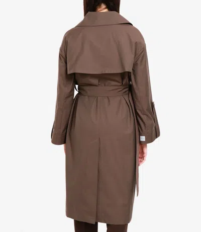 Max Mara The Cube Coats In Brown