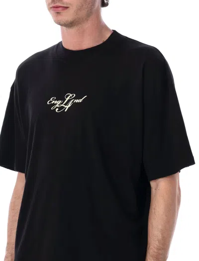 Represent England Cotton T-shirt In Black