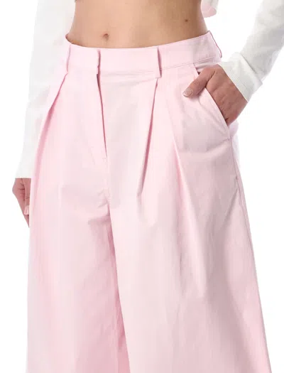 The Garment Avelino Wide Leg Front Pleats Trousers In Multi