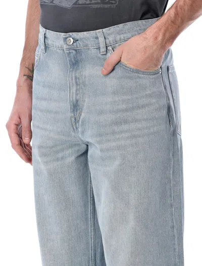 Our Legacy Vast Cut High-waisted Wide-leg Cotton Denim Jeans In Pale Coast Wash Blue