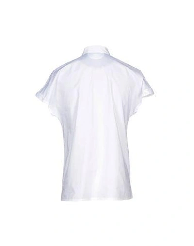 Shop Helmut Lang Shirts In Weiss