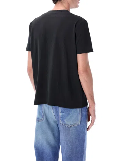 Our Legacy Mens Fallen Angel Print Graphic-print Cotton T-shirt In Black
