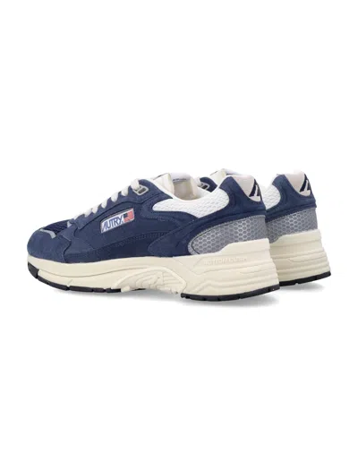 Autry Vintage-inspired Sneakers With 3.5 Cm Sole Height In Blue