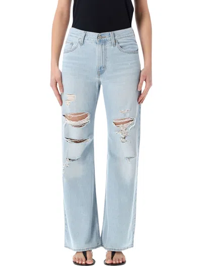 Levi's Loose Boot Denim Trousers In Blue