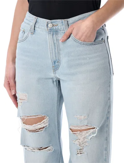 Levi's Loose Boot Denim Trousers In Blue