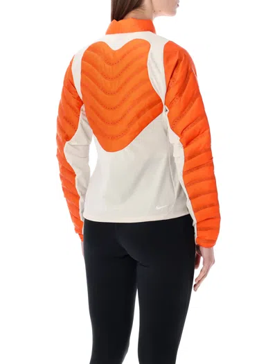 Nike Acg Lava Loft Down Trail Jacket In Orange