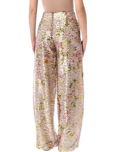 Alberta Ferretti Trousers In Multi