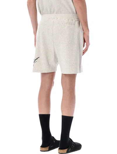 Represent Owners Club Script Shorts Side Pockets In Gray