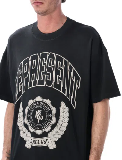 Represent Oversized Cotton T-shirt In Black