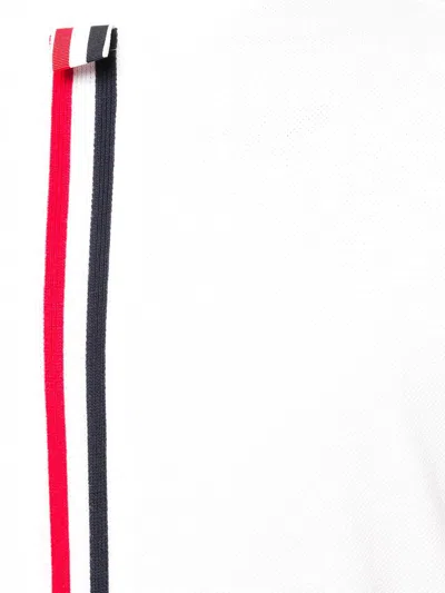 Thom Browne Side Slits Relaxed T-shirt In White