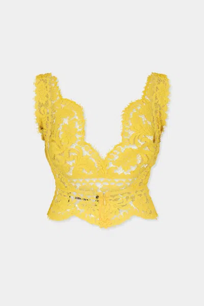 Dsquared2 Top In Yellow