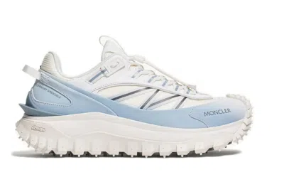 Moncler Trailgrip Sneakers In Technical Fabric And Mesh With Side Lettering Logo In Multi