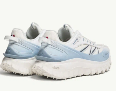 Moncler Trailgrip Sneakers In Technical Fabric And Mesh With Side Lettering Logo In Multi