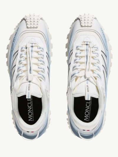 Moncler Trailgrip Sneakers In Technical Fabric And Mesh With Side Lettering Logo In Multi