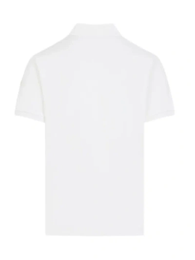 Moncler Ss Polo In White