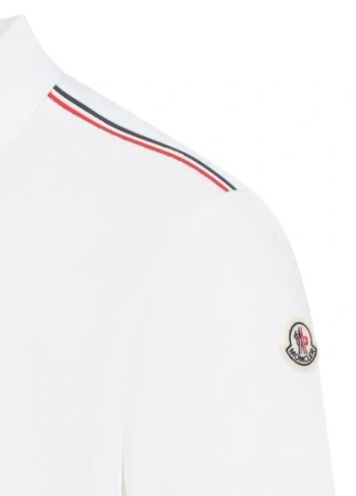 Moncler Ss Polo In White