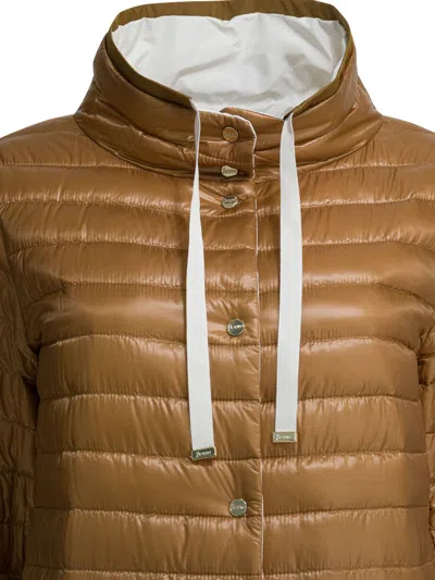 Herno Reversible Short Down Jacket In White