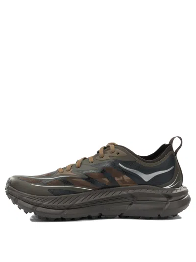 Hoka Mens  Mafate Speed 4 Lite In Brown/black
