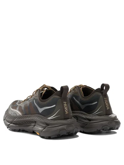 Hoka Mens  Mafate Speed 4 Lite In Brown/black