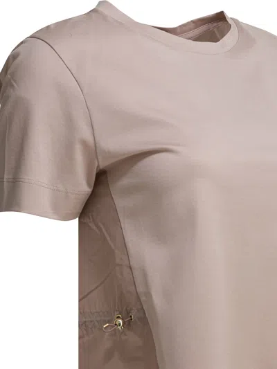 Herno Crew-neck T-shirt In Pink