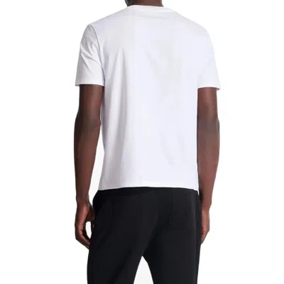 Balmain Logo-print T-shirt Men In White