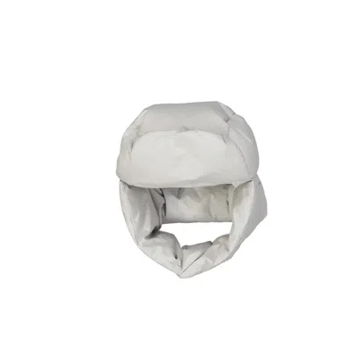 Herno White Polyester Beanie In White