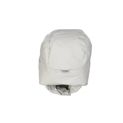 Herno White Polyester Beanie In White
