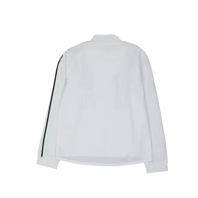 Autry White Elastane Shell Jacket In White