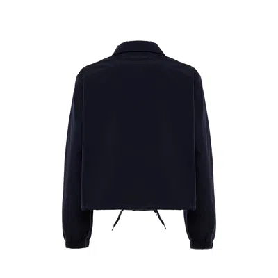 Autry Technical Jacket With Logo Jackets Blue In Blue