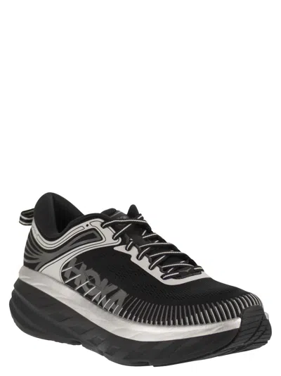 Hoka Mens  Bondi 7 In Black