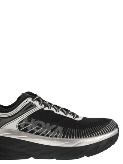 Hoka Mens  Bondi 7 In Black