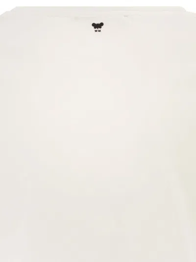 Weekend Max Mara Weekend Maxmara Wkdmultif Basic Stretch Jersey T Shirt In White