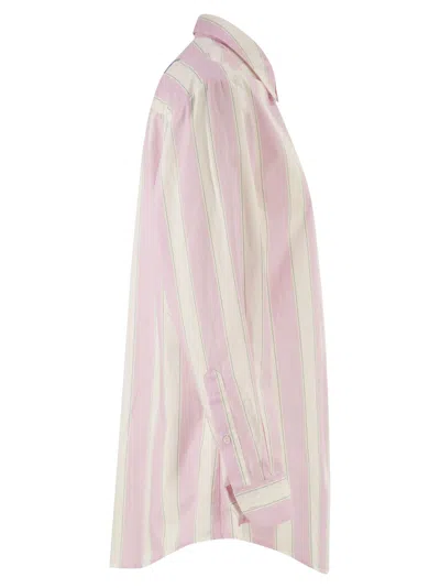 Mc2 Saint Barth Brigitte Striped Patterned Shirt In Multi