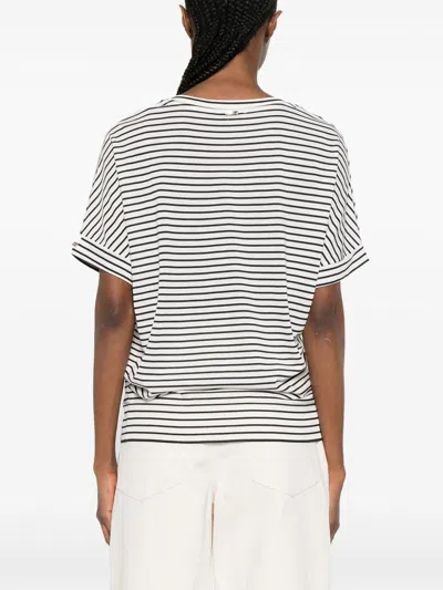 Herno Striped T-shirt In Multi